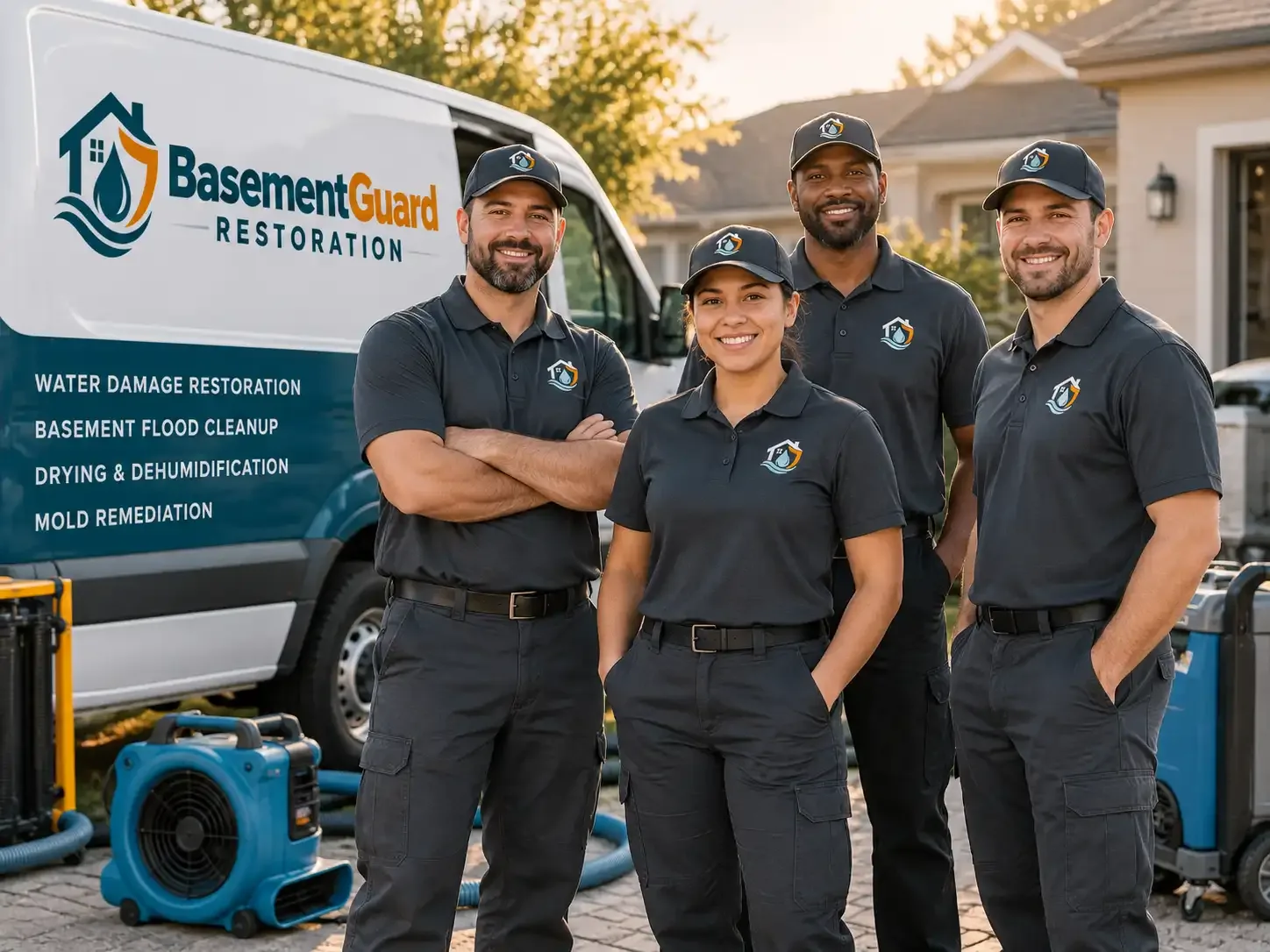 Basement Water Damage Restoration company in Dahinda, IL